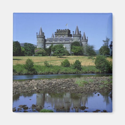 Inverary Castle, Strathclyde, Schottland Magnet (Vorne)