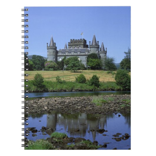 Inverary Castle, Strathclyde, Schottland Notizblock (Vorderseite)