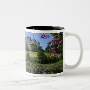 Inverary Castle, Strathclyde, Schottland Zweifarbige Tasse