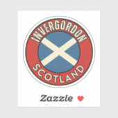 Invergordon, Schottland Aufkleber (Blatt)