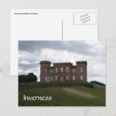 Inverness Castle Hill Postkarte (Vorne/Hinten)