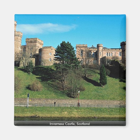 Inverness Castle, Schottland Magnet (Vorne)