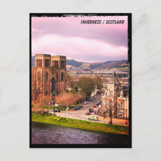 Inverness - Hauptstadt der schottischen Highlands Postkarte