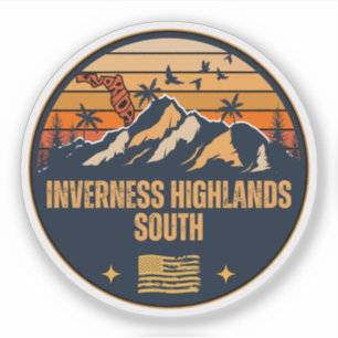 Inverness Highlands South, Florida Aufkleber
