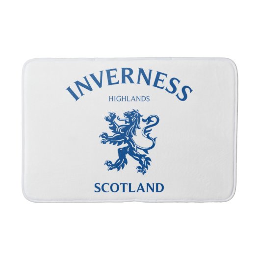 INVERNESS Schottland Badematte (Vorderseite)
