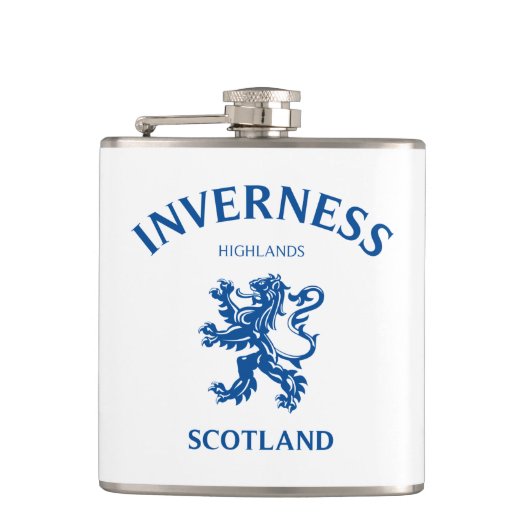 INVERNESS Schottland Flachmann (Vorderseite)