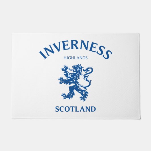 INVERNESS Schottland Fußmatte (Vorderseite)
