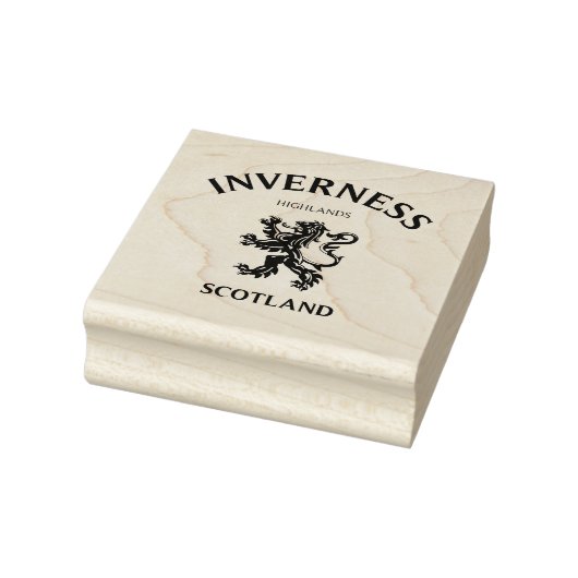 INVERNESS Schottland Gummistempel (Stempel)