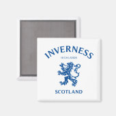 INVERNESS Schottland Magnet (Vorderseite/Rückseite)