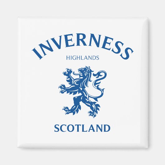 INVERNESS Schottland Magnet (Vorne)