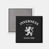 INVERNESS Schottland Magnet (Vorderseite/Rückseite)