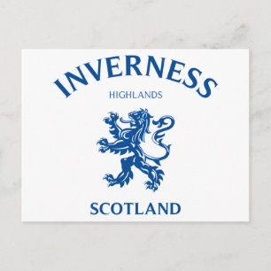 INVERNESS Schottland Postkarte