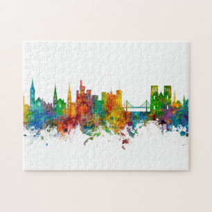 Inverness Scotland Skyline Puzzle