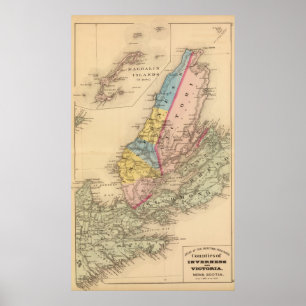 Inverness, Victoria-Landkreise, NS Poster