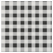 Inverse Schwarz-weiß Gingham Karo Stoff (Nahaufnahme)