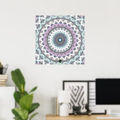 Invert Balance Mandala 2 Poster (Heimbüro)
