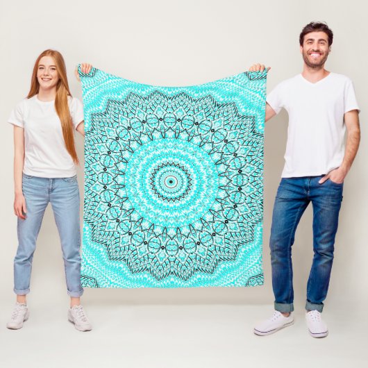 Invert Eve Mandala Fleecedecke (Beispiel)