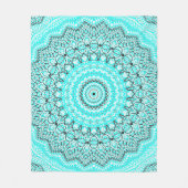 Invert Eve Mandala Fleecedecke (Vorderseite)