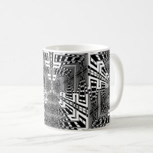 Invert Reflect Cube Kaffeetasse