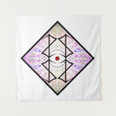Invert Styled Tyle-Logo ( Tile ) Wandteppich (Vorderseite (Horizontal))