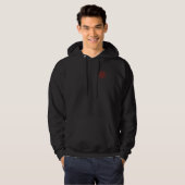Inverted Pentagram 666 Satanic side Hoodie (Vorne ganz)