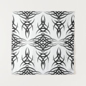 Invertiere Tribal Eclipse Wallpaper Wandteppich (Vorderseite (Horizontal))