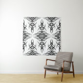 Invertiere Tribal Eclipse Wallpaper Wandteppich (Beispiel (Horizontal))