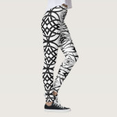 Invertieren Sie das Eclipse-Wallpaper Leggings (Rechts)