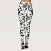 Invertieren Sie das Eclipse-Wallpaper Leggings (Rückseite)