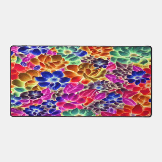 Invertierte Blume - Schreibtischmatte (Vorderseite)
