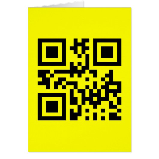 Invertierte ☻ glückliche Seite — QR-Code (Vorne)