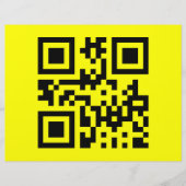 Invertierte ☻ glückliche Seite — QR-Code (Vorne)