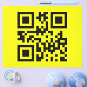 Invertierte ☻ glückliche Seite — QR-Code (Einzeln)