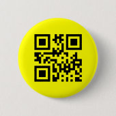 Invertierte ☻ glückliche Seite — QR-Code Button (Vorderseite)