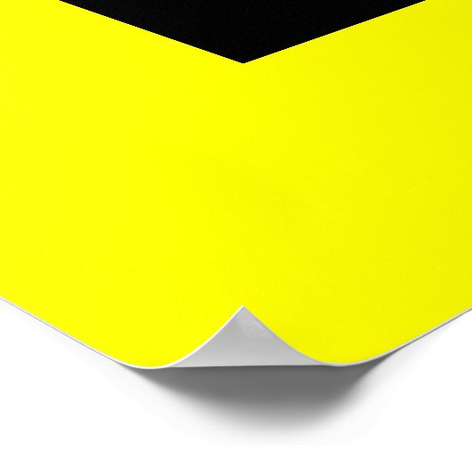 Invertierte ☻ glückliche Seite — QR-Code Poster (Ecke)