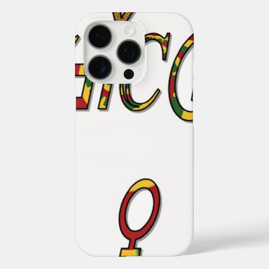 Invertierte "OFFIZIELLE Symbolkunst Case-Mate iPhone Hülle (Rückseite)