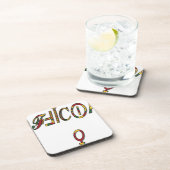 Invertierte "OFFIZIELLE" Symbolkunst Untersetzer (Rechte Seite)