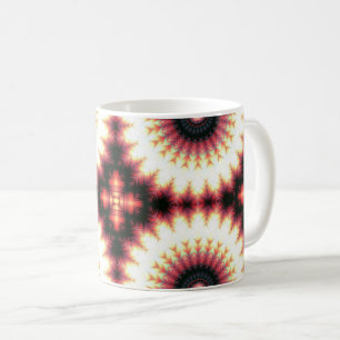 Invertierte Schallwelle Kreuz Kaffeetasse