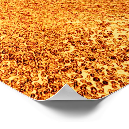 Invertierter Flare Poster (Ecke)