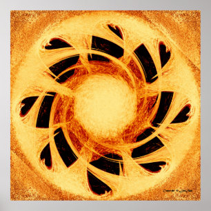 Invertierter Flare Poster