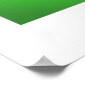 Invertierter Kubismus Poster (Ecke)