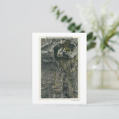 Invertiertes Dorf und Zuhause der Fairies View Postkarte (Stehend Vorderseite)