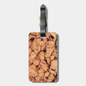 Invertiertes glasklares Wasser Gepäckanhänger (Rückseite vertikal)