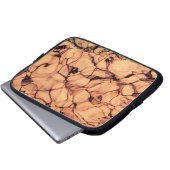 Invertiertes glasklares Wasser Laptopschutzhülle (Vorne Knopf)