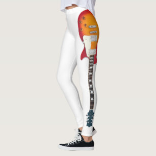 INVERTIERTES ICONIC SUNBURST ELEKTRIC GUITAR LEGGINGS