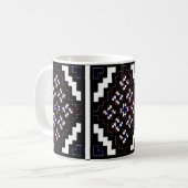 Invertiertes Mosaik Kaffeetasse (Vorderseite Links)