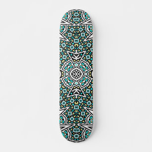 Invertiertes Mosaikkreuz Skateboard