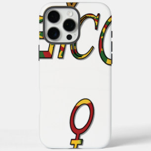 Invertiertes "OFFIZIELLES" weibliches Symbol Kunst iPhone 16 Pro Max Hülle