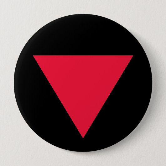 invertiertes rotes Dreieck Button (Vorderseite)