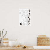 Inverts: Den Tierbaum des Lebens erkunden Poster (Küche)